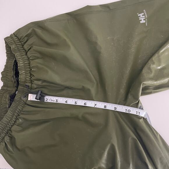 Helly Hansen Womens Waterproof Windproof Rain Pants Size Small Green - Picture 13 of 15